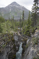 Rock Bridge Over Canyon