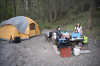 Camp Site At Dry Gulch