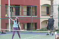 Claira Returning Ball