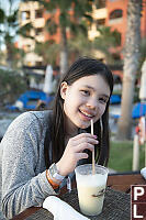 Claira With Virgin Pina Colada