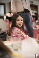 Claira Looking Around