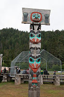 Percy Williams Memorial Pole