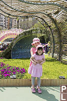 Nara And Claira At Garden Scene