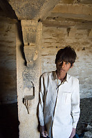 Boy In Abandoned Village