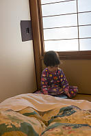 Claira Watchingi Pad In The Corner