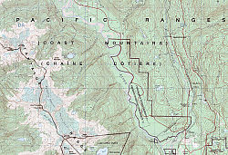 Levette Lake Topo Map