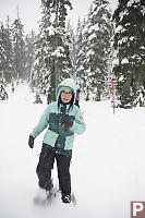 Nara Stomping In Snow