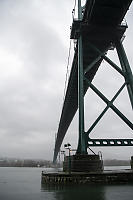 Lions Gate In Rain