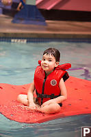 Claira Sitting On Mat