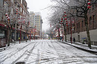 Blocked Off Columbia Street