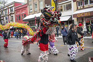 Lion Dancing With Support