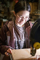 Nara Cutting Acrylic On Bandsaw
