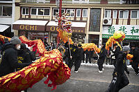 Two Dragons Close Together