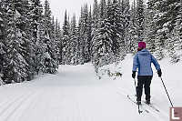 Helen At Top Of Hill