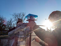 Attaching Camera To Mast