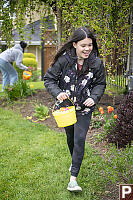 Claira Chasing Down Lead