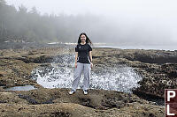 Nara With Crashing Wave 2