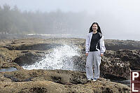 Nara With Crashing Wave