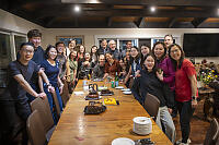 Group Shot With Cakes