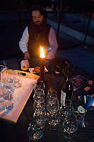 Brandy Snifters Set Out