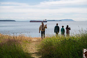 Watching Freights Go Past