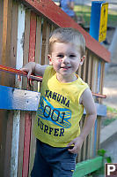 Marcus Smiling Holding Ramp