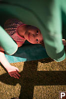 Claira Hanging Out In House