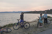 Bikes At Far Point Of Ride