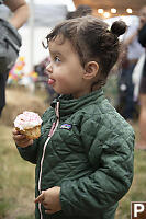 Mackenzie With Cupcake