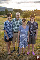 Marcus And James With Grandparents