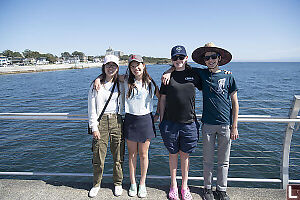 Standing On Breakwater