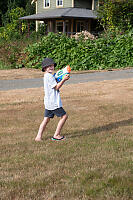 Beau Firing Water Gun