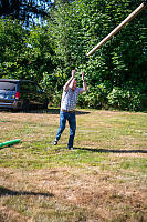 Dad Caber Toss