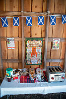 Scottish Themed Breakfast Table