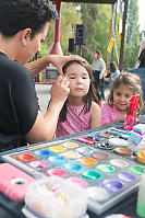 Nara Having Flowers Painted