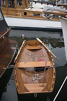 Dinghy With Cane And Rear View Mirror