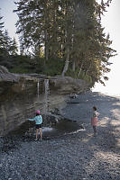 Sandcut Creek Hitting The Beach