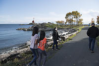 Walking To Lighthouse