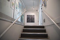 Walking Up Stairs In Welch Street Studios Artists Collective