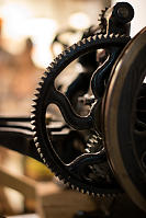 Leather Cutting Machine Gears