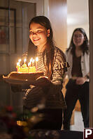 Claira Bringing In The Cake