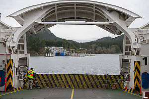 Coming Into Mayne Island