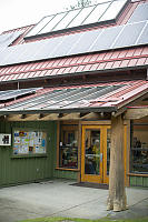 Entrance To Mayne Island Community Center