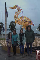 Heron Light Sculpture