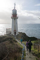 Walking Down To Lighthouse