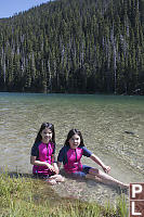 Kids Used To The Lake