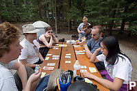 Playing Cards At Table