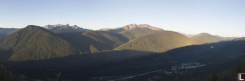 Viewpoint Pullout After Sunrise