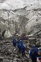 Waiting To Get On Glacier