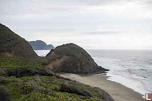 Beach And Windswept Bluffs